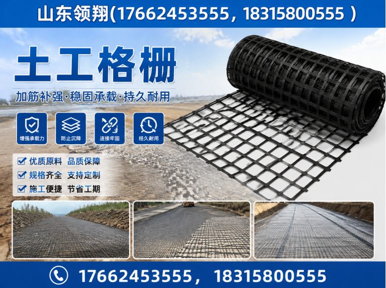 营口土工格栅展示图
